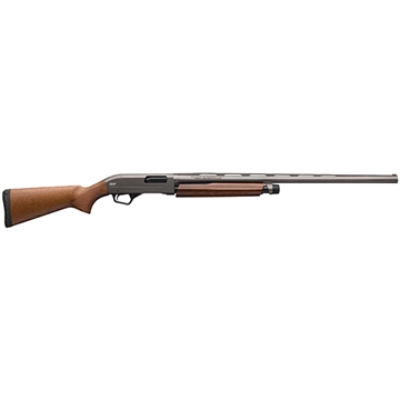 Picture of Winchester Repeating Arms SXP Hybrid Hunter, Pump Action Shotgun, 20 Gauge, 3" Chamber, 28" Barrel, Perma-Cote Finish, Gray, Wood Furniture with Satin Finish, 5 Rounds 512440692