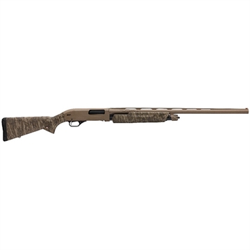 Picture of Winchester Repeating Arms SXP Hybrid Hunter 12 Gauge 26" 4+1 3" Flat Dark Earth Perma-Cote Rec/Barrel Mossy Oak Bottomland Stock Right Hand (Full Size) Includes 3 Invector-Plus Chokes 512364391