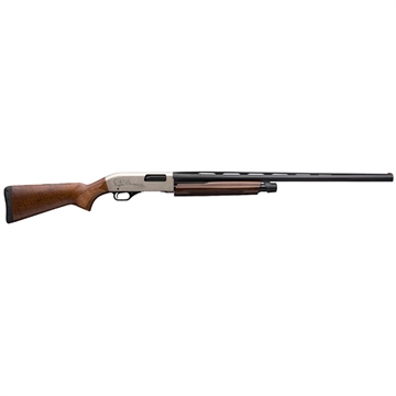 Picture of Winchester Repeating Arms SXP Upland Field 20 Gauge 28" 5+1 3" Matte Nickel Engraved Rec Grade II/III Satin Turkish Walnut Stock Right Hand (Full Size) Includes 3 Invector-Plus Chokes 512404692