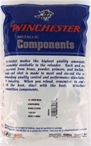 Picture of Winchester Ammo Unprimed Cases 41RemMag Handgun Brass 100/Bag WSC41RMU