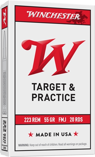 Picture of WINCHESTER USA 223 REM 55GR FMJ 20RD 50BX/CS W223K