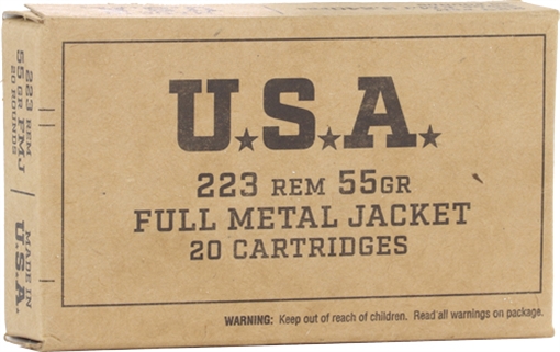 Picture of WINCHESTER LC SERVICE GRADE AMO 223 REM 55GR 20RD (50 BOX CASE) SG223KW
