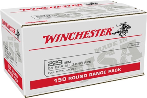 Picture of WINCHESTER USA 223 REM 55GR FMJ 600RD CASE LOT W223150