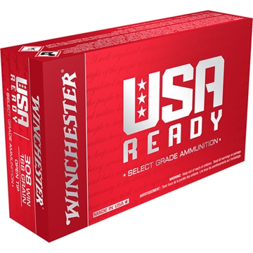 Picture of Winchester Ammunition USA Ready, 308 Winchester, 168 Grain, Open Tip, 20 Round Box RED308