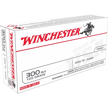 Picture of Winchester Ammo USA 300Blackout 125gr Open Tip Range 20 Per Box/10 Case USA300BLK