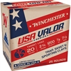 Picture of Winchester Ammunition USA VALOR, 20 Gauge, 2.75", #7.5 Shot, 25 Round Box USAV207