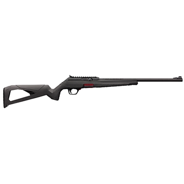 Picture of Winchester Repeating Arms Wildcat Full Size 22 LR 10+1 18" Matte Blued Sporter Barrel, Matte Black Picatinny Rail Steel Receiver, Gray Skeletonized Synthetic Stock, Ambidextrous 521100102