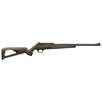 Picture of Winchester Repeating Arms Wildcat, Semi-automatic Rifle, 22 LR, 18" Sporter Contour Barrel, 1:16 Twist, Blued Finish, Black, Olive Drab Green, Composite Stock, Rear Ghost Ring Sight, 10 Rounds, 1 Magazine 521139102