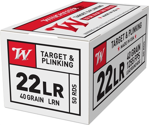 Picture of Winchester USA Rimfire Ammunition .22 LR 36 gr. RN 1280 fps 50/ct USA22LR