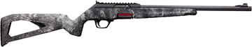 Picture of Winchester Repeating Arms Wildcat, Semi-automatic Rifle, 22 LR, 16.5" Threaded Barrel, 1/2x28 Thread Pitch, Matte Finish, Midnight Gray Camo, Polymer Stock, Rear Ghost Ring Sight, 10 Rounds, 1 Magazine 521128102