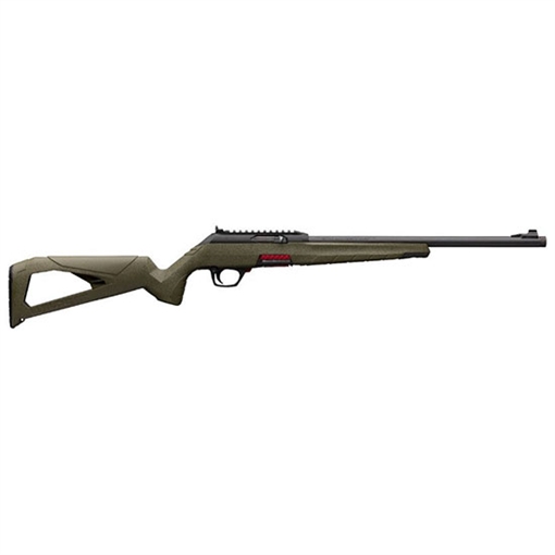 Picture of Winchester Repeating Arms Wildcat, Semi-automatic Rifle, 22 LR, 16.5" Sporter Contour Barrel, 1:16 Twist, Suppressor Ready, Blued Finish, Black, Olive Drab Green, Composite Stock, Rear Ghost Ring Sight, 10 Rounds, 1 Magazine 521140102