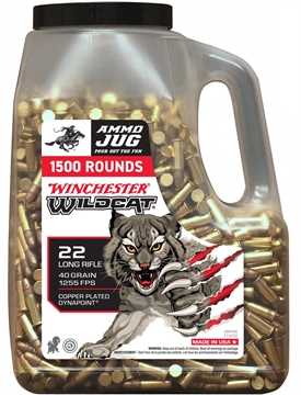 Picture of WINCHESTER WILDCAT 22LR DP 40GR JUG 1500/3 WW22LRJUG 020892105317
