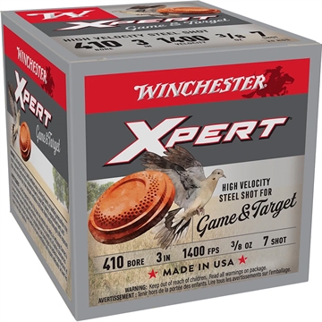Picture of Winchester Winchester Xpert Steel Game & Target Load 410 ga. 3 in. 3/8 oz. 7 Shot Steel 25 rd. WE413GT7
