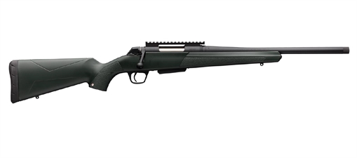 Picture of Winchester Repeating Arms XPR 450 Bushmaster 3+1 16.50" Perma-Cote Matte Threaded Barrel, Perma-Cote Matte Picatinny Rail Steel Receiver, Fixed Green Polymer Stock 535757293