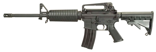 Picture of WINDHAM WEAPONRY M4A4 HBC RIA 223 REM 16IN HVY BBL FT DETACH HANDLE TELE STK 30RD MAG R16A4T WIND-R16A4T