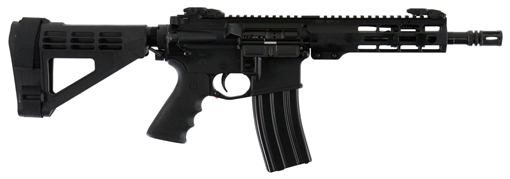 Picture of WINDHAM WEAPONRY AR15 PISTOL HGA 5.56MM 9IN BBL 7IN FF MLOK RAIL FLIP UP SIGHTS SB BRACE 30RD MAG RP9SFS-7