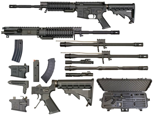 Picture of WINDHAM WEAPONRY MCS-4 RIA 5.56MM/300BLACKOUT/7.62x39MM/9MM 16IN BBL BLACK 3- MAGS RMCS-4