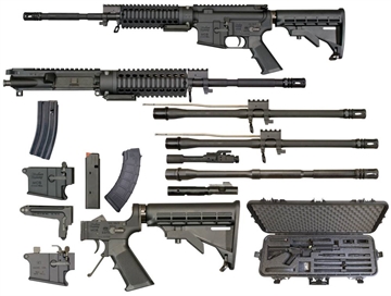Picture of WINDHAM WEAPONRY MCS-4 RIA 5.56MM/300BLACKOUT/7.62x39MM/9MM 16IN BBL BLACK 3- MAGS RMCS-4