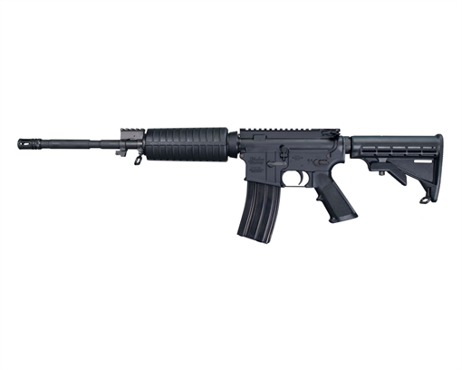 Picture of WINDHAM WEAPONRY M4A4 SRC RIA 223 REM 16IN BBL FLAT TOP TELE STK NO SGTS 30RD MAG R16M4FTT WIND-R16M4FTT