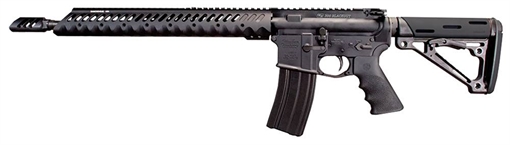 Picture of Windham Weaponry R16SFSDHHT0 WW 300 Blackout 16" 30+1 Black Hard Coat Anodized 6 Position Hogue Stock 848037032034