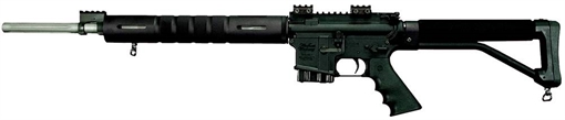 Picture of Windham Weaponry R20 Varmint Exterminator 223 Rem,5.56 NATO 20" 5+1 Black Hard Coat Anodized Fixed Skeletonized Stock R20FSSFTSKV