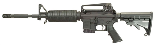Picture of Windham Weaponry WW-15 MPC .223 Remington/5.56 NATO Semi-Automatic Rifle in Black - RIT2234TCA WIND-R16M4A4T-CA