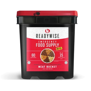 Picture of Wise Emergency Freeze Dried Meat w/Rice Bucket 60 Servings RW07-702