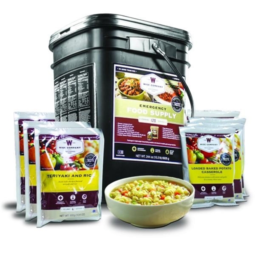 Picture of Wise Emergency Survival Food Entrees 120 Servings RW10-120