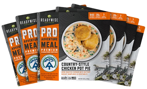 Picture of Wise Foods Outdoor Food Kit Chicken Pot Pie 2 Servings Per Pouch, 6 Per Case RW05195