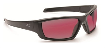 Picture of Walker's IKON Carbine Shooting Glasses Black with Rose Lens GWP-IKNFF1-ROS