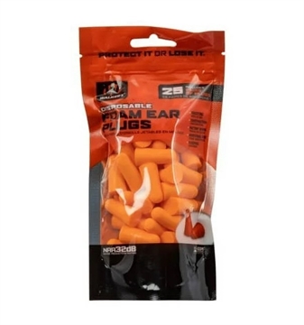 Picture of Walker's Foam Ear Plugs Foam 32 dB In The Ear Orange Adult 25 Pair GWPFP25BAG