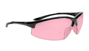 Picture of Walker's IKON Tanker Shooting Glasses Black Open Frame with Rose Lens GWP-IKNOF1-ROS