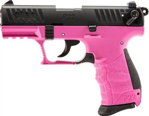 Picture of WALTHER P22Q HGA 22LR 3.4IN BBL FS HOT PINK 2 10RD MAGS 5120756