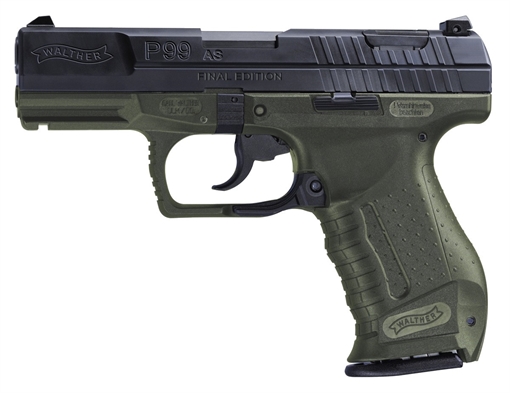 Picture of Walther Arms Inc P99 AS FINAL EDITION 9MM LUGER 4'' BBL (2)15RD MAGS ODG 2874172