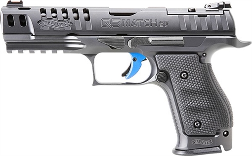 Picture of WALTHER PPQ M2 Q5 MATCH SF HGA 9MM 5IN BBL IR BLACK STEEL FRAME 3-10RD MAG 2851075