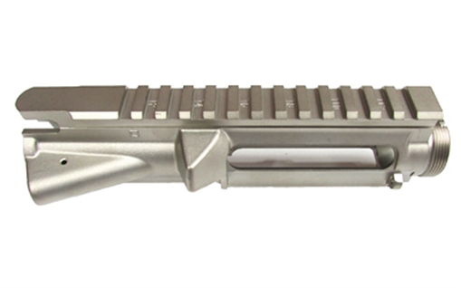 Picture of WMD Guns Upper Receiver, 556NATO, A3/A4 with M4 Feed Ramps, NiB-X Coating, Nickel, Stripped    1-NIBXUF