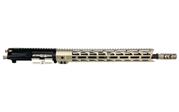 Picture of WMD Guns Complete Upper Receiver, 350 Legend, 16" Barrel, Low Profile Gas Block, Fits AR-15 Upper Receiver, 15" M-LOK Free Float Handguard, NiB-X Finish, Black Receiver, Nickel Handguard, Muzzle Brake    1-ANOUA350LEGEND