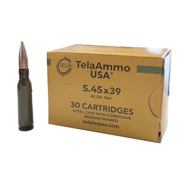 Picture of WOLF PERFORMANCE AMMO AMMO 5.45X39 65GR FMJ 30RDS/BX TELA545X39 545TFMJ