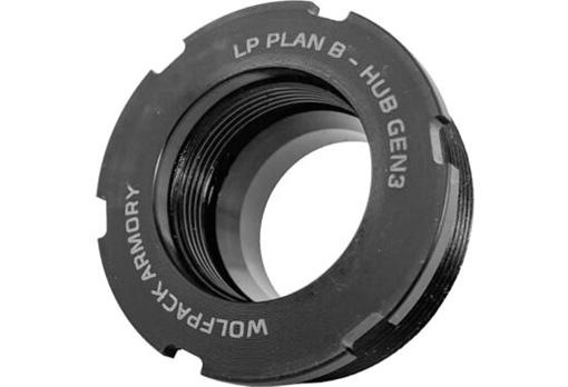 Picture of WOLFPACK ARMORY ARMORY HUB ADAPTER LOW PROFILE PLAN B NITRIDE PB1375BNV3