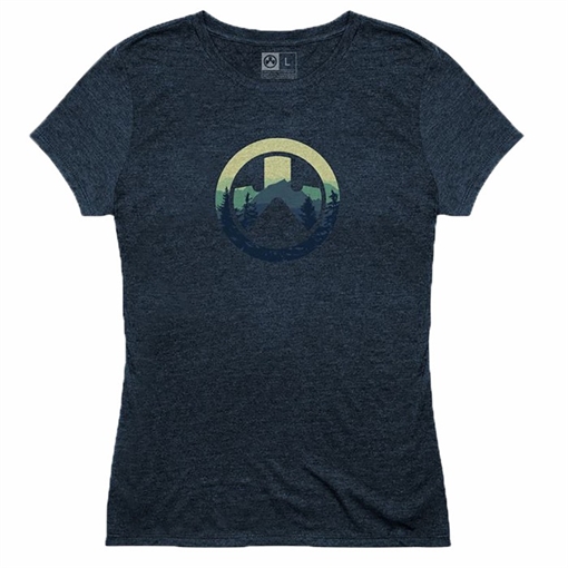 Picture of Magpul CASCADE ICON LOGO T-SHIRT NAVY HEATHER X-LARGE MAG1193-411-XL MAG1193411XL