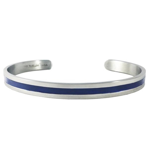 Picture of Thin Blue Line Women's Thin Blue Line Bangle BANGLE-TBL-LARGE