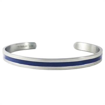Picture of Thin Blue Line Women's Thin Blue Line Bangle BANGLE-TRL-MEDIUM