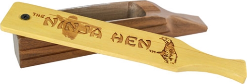 Picture of Woodhaven Ninja Hen Box Call Attracts Turkeys Natural Walnut WH088
