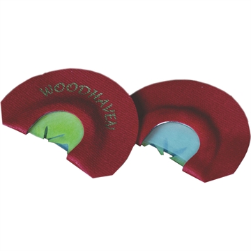 Picture of Woodhaven Raspy Red Reactor Diaphragm Call Triple Reed Attracts Turkeys Red WH198