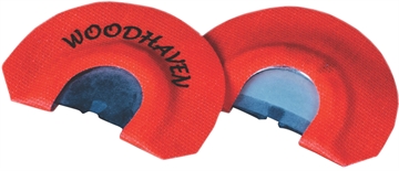 Picture of Woodhaven Toxic Orange Diaphragm Call 2.5 Reed Turkey Hen Sounds Attracts Turkeys Orange WH197