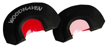 Picture of Woodhaven Red Ninja Half Venom Diaphragm Call Triple Reed Attracts Turkeys Black WH304