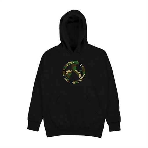 Picture of Magpul WOODLAND CAMO ICON HOODIE BLACK 2X-LARGE MAG1258-001-2XL