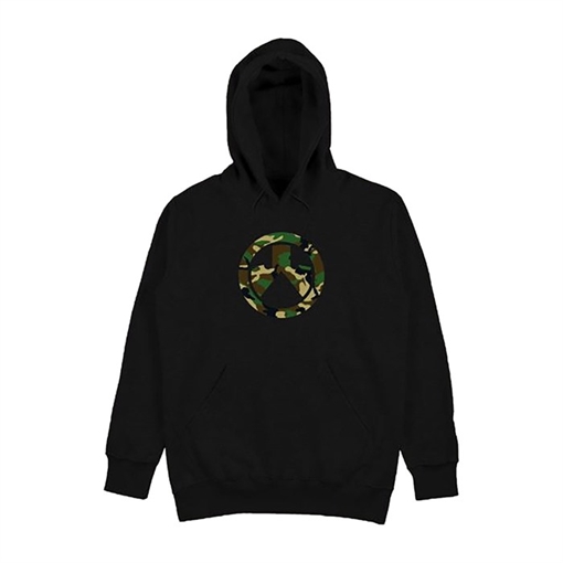 Picture of Magpul WOODLAND CAMO ICON HOODIE BLACK 3X-LARGE MAG1258-001-3XL