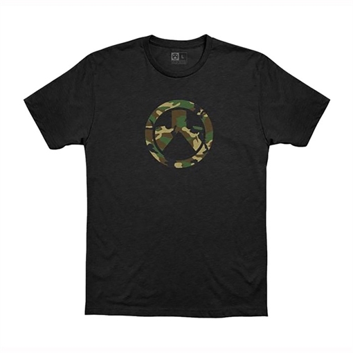 Picture of Magpul WOODLAND CAMO ICON CVC T-SHIRT X-LARGE BLACK MAG1172-001-XL