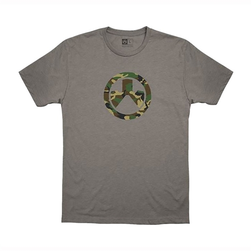 Picture of Magpul WOODLAND CAMO ICON CVC T-SHIRT 2X-LARGE STONE GRAY MAG1172-039-2XL